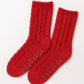Cozy Knit Slipper Socks