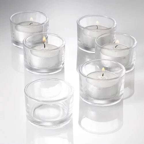 Glass Candle Holders