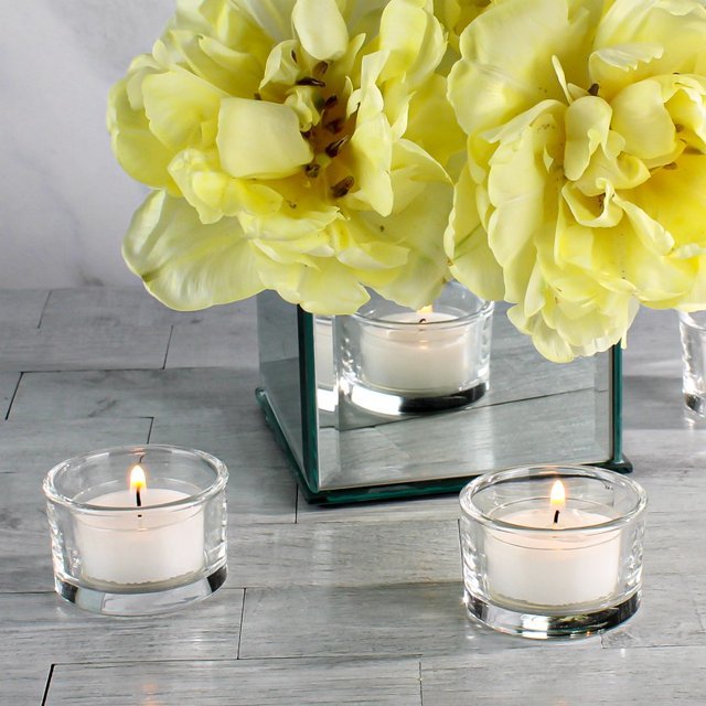 Glass Candle Holders