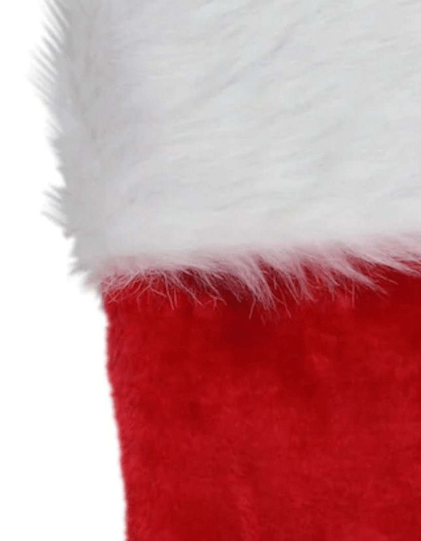 Plush Holiday Stocking
