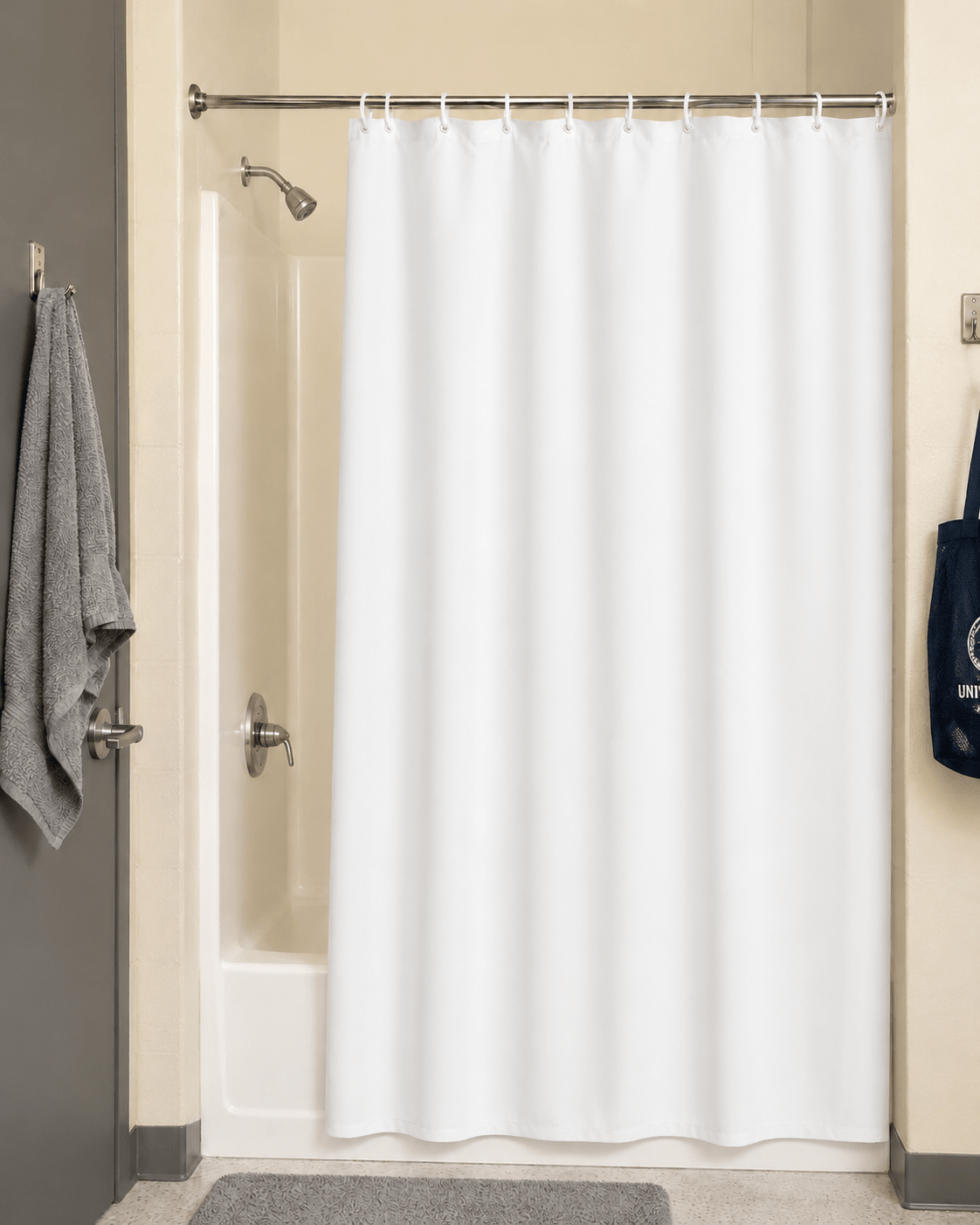 Shower Curtain & Rings